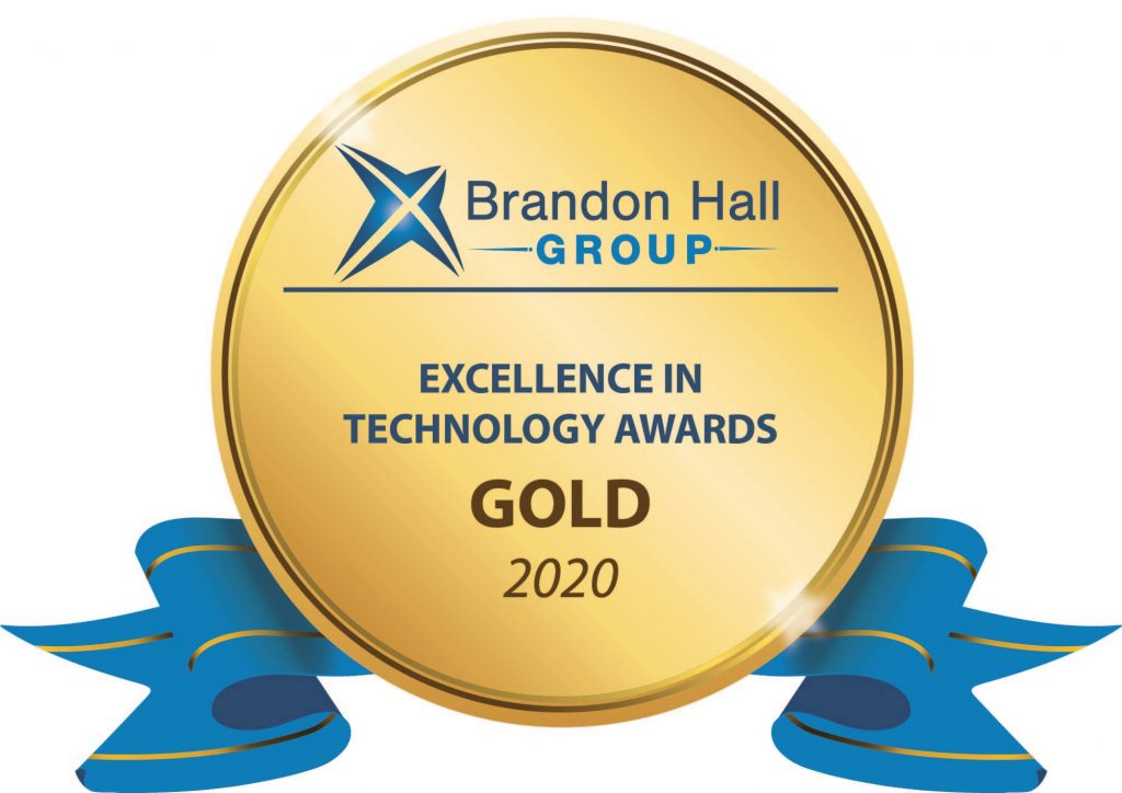 2020-brandon hall award 2020 Brandon Hall Gold award